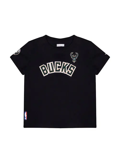 Youth Girl'S Pro Standard Classic Slim Fit Milwaukee Bucks T-Shirt 1
