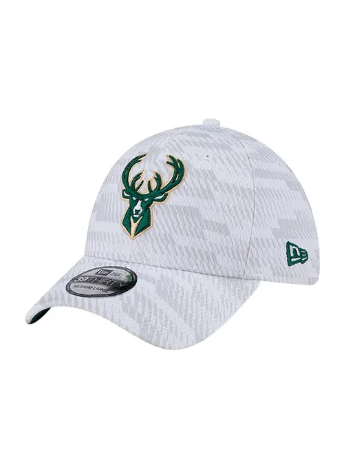 Youth New Era 39Thirty Graded Milwaukee Bucks Flex Fit Cap 1
