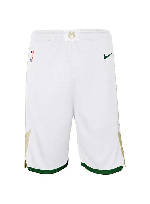 Youth Nike Association Swingman Shorts – Milwaukee Bucks Game-Ready Bottoms 1