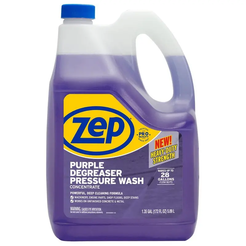 Zep Purple Pressure Wash Outdoor Cleaner – 172 Oz. 1