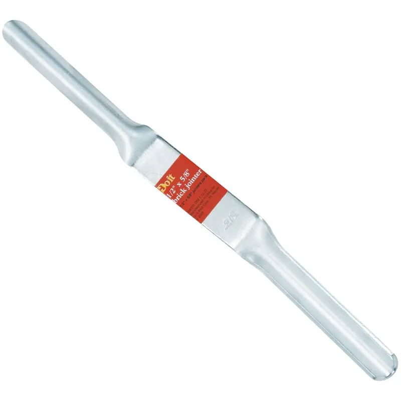 1/2 In. X 5/8 In. Brick Jointer Tool For Smooth Mortar Finishing 1