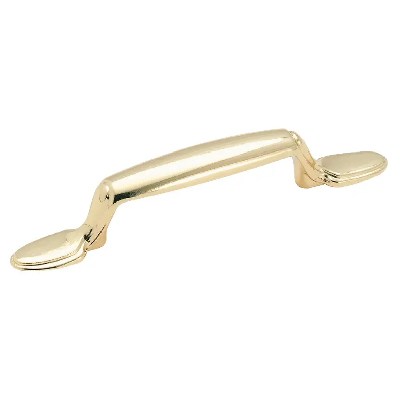 Amerock Allison Cabinet Pull – 3-Inch Polished Brass Modern Hardware 1