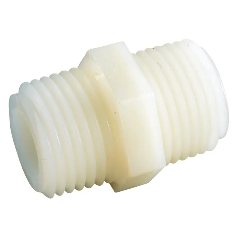 Anderson Metals 1/4-Inch Nylon Pipe Nipple Fitting 1