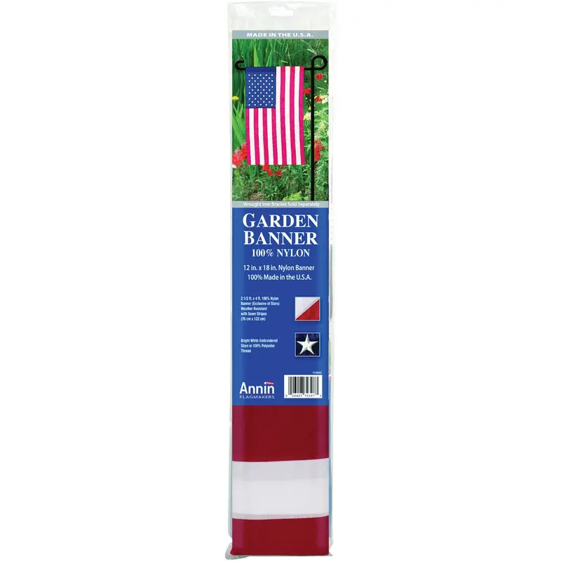 Annin American Garden Flag – 12 In. X 18 In., Outdoor-Grade Polyester 1