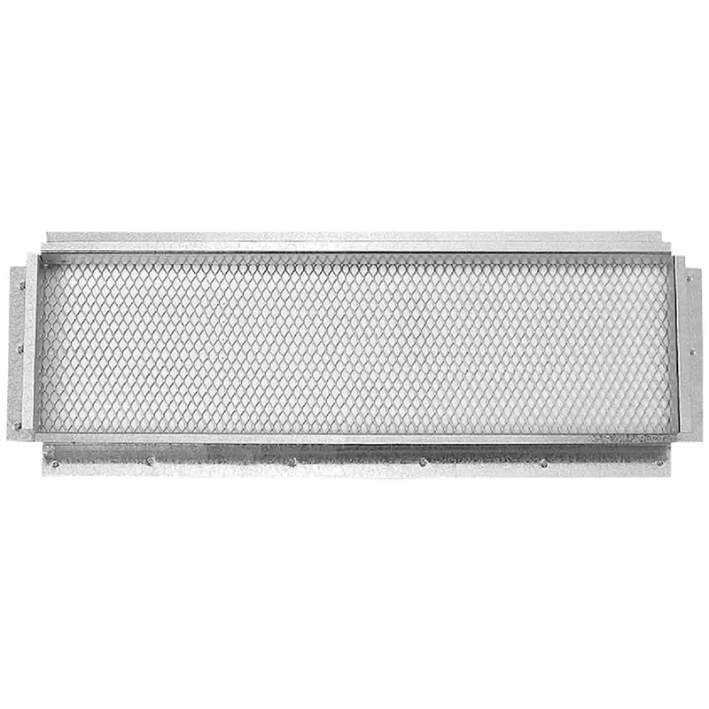 Bay Cities Metal Foundation Vent – 6" X 14-1/8", Nail-In Design For Crawlspace Airflow 1