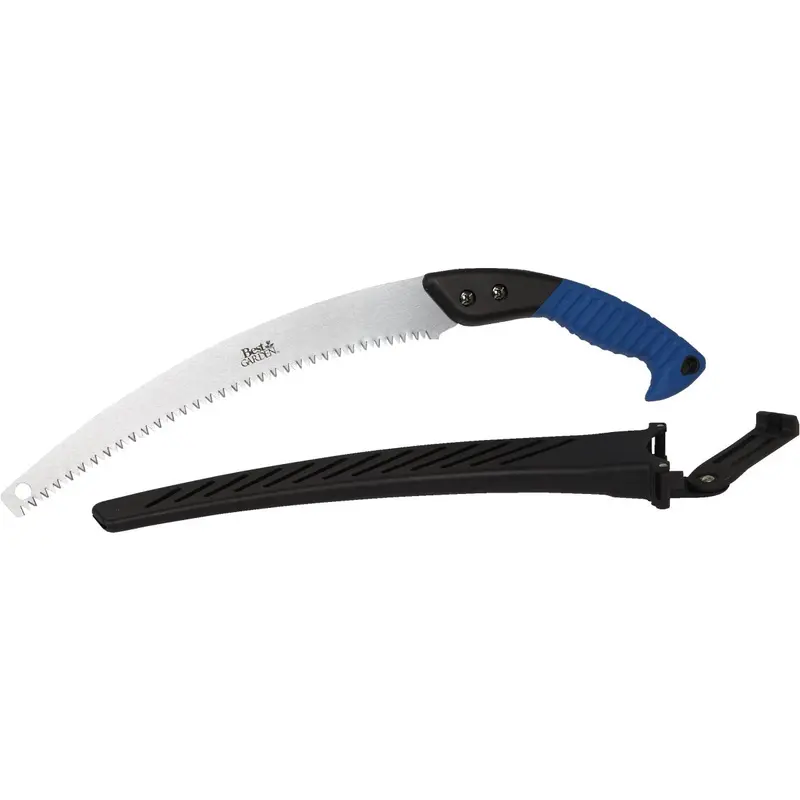 Best Garden 15-Inch Curved Pruning Saw With Ergonomic Rubber Grip 1