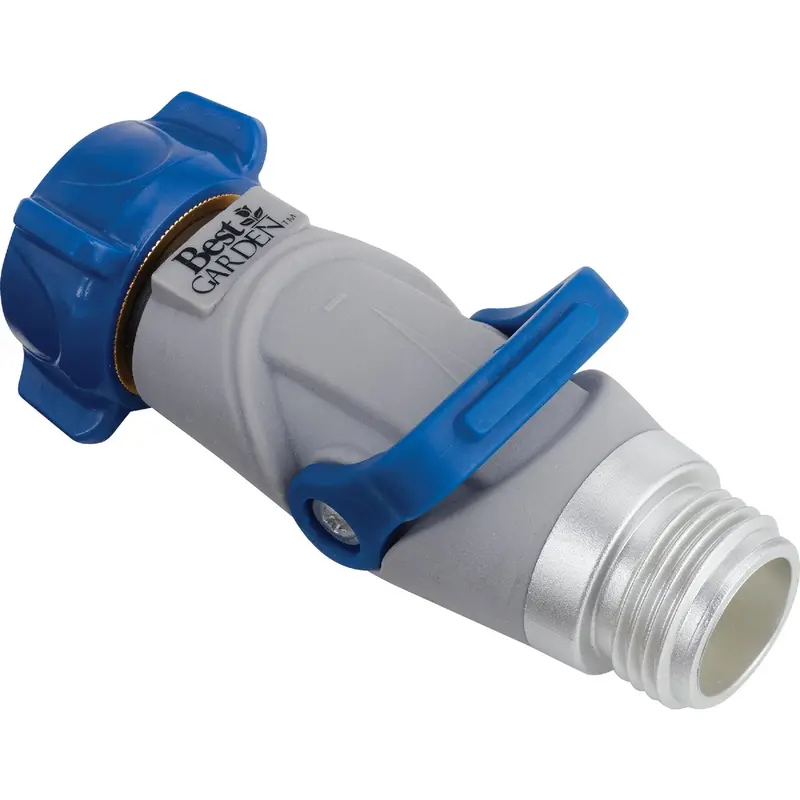 Best Garden Thumb-Control Hose Shutoff Valve – Durable Plastic, Inline Flow Stopper 1