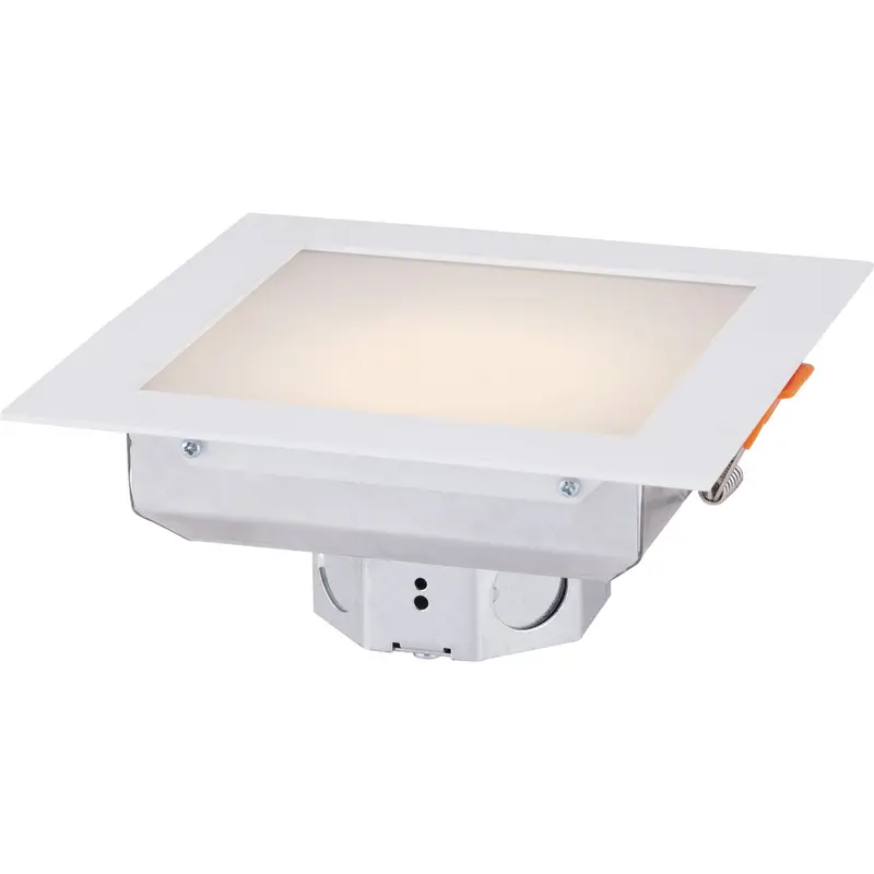 Canarm 6" Remodel-Ready Ic-Rated Led Recessed Light Kit – White Finish 1