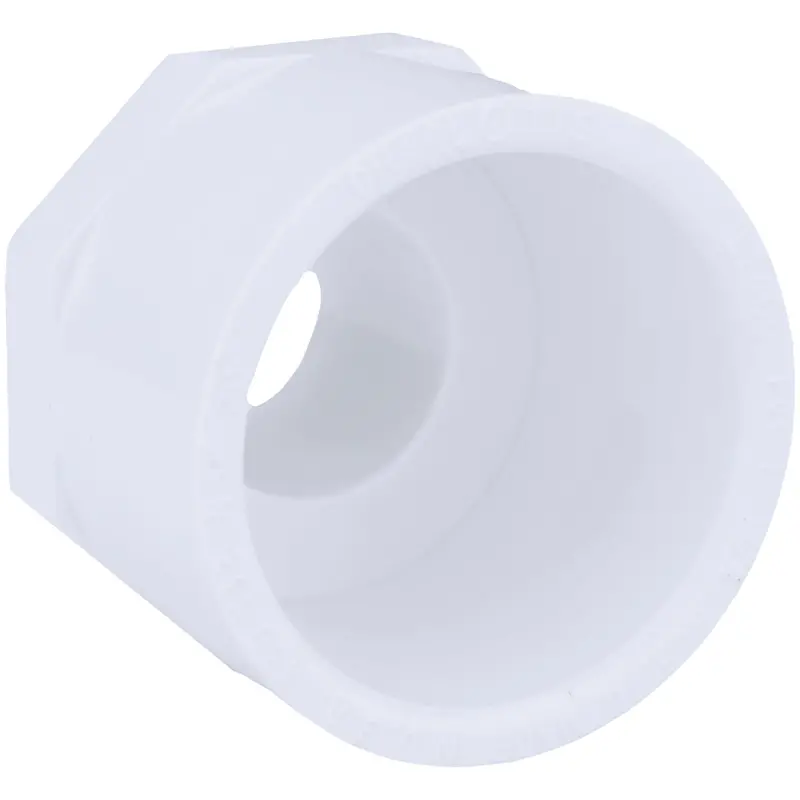 Charlotte Pipe 1-1/4-Inch × 1-Inch Schedule 40 Male Pvc Adapter 1