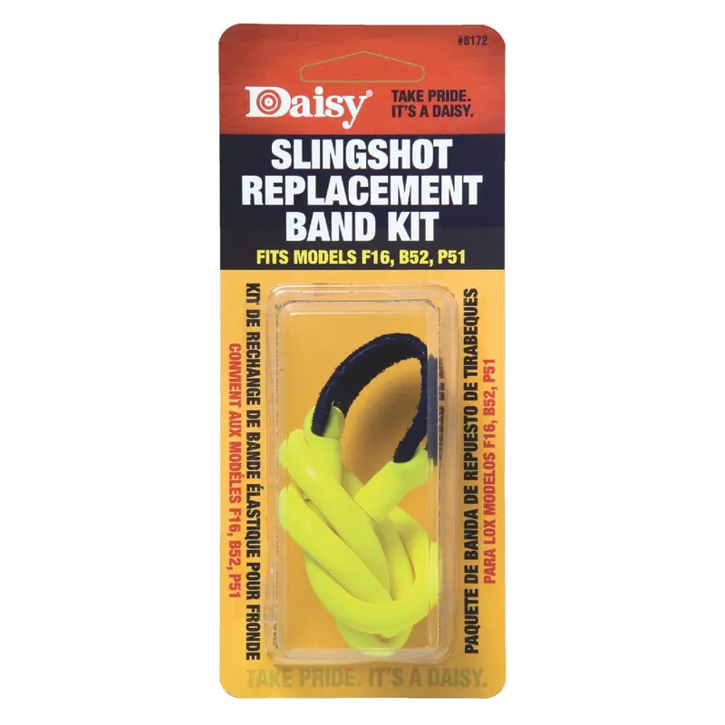 Daisy Yellow Slingshot Band Replacement Kit – Elastic Power Assembly 1