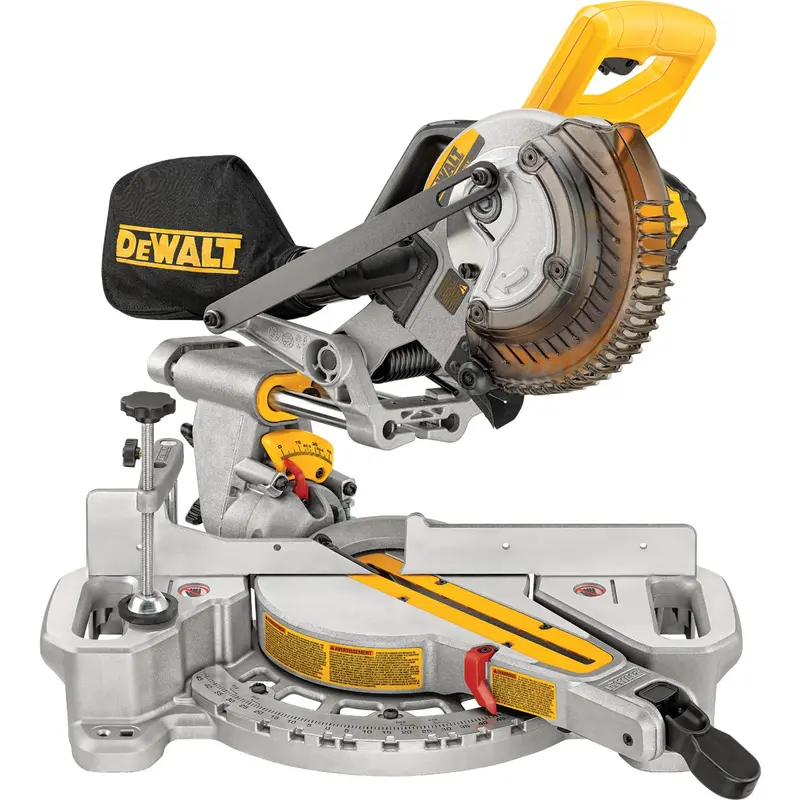 Dewalt 20V Max Sliding Compound Miter Saw – 7-1/4-Inch Cordless Kit With Battery & Charger 1