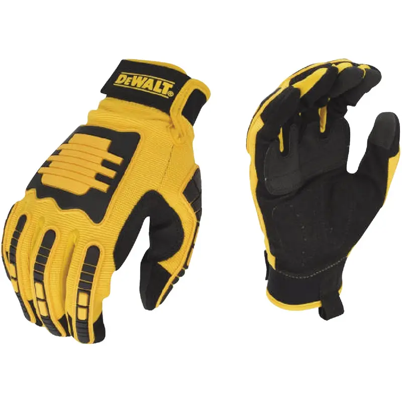 Dewalt Men’S Large Mechanic Gloves – Synthetic Leather With Reinforced Palm 1