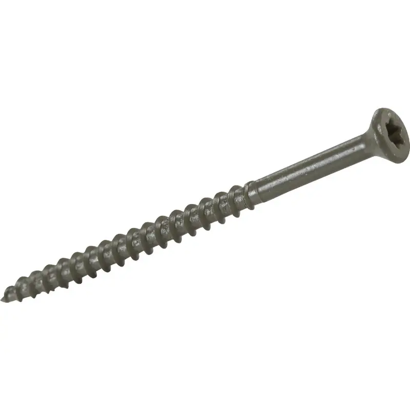 Do It #8 × 2-1/2-Inch Green Star Bugle-Head Deck Screw — 5-Pound Box 1