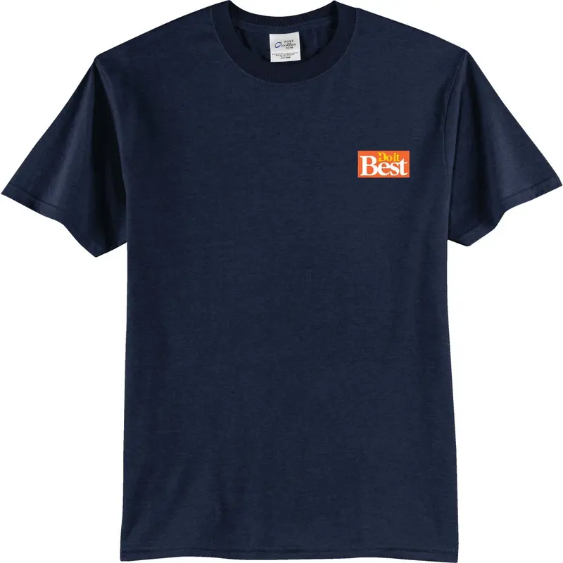 Do It Best Navy Blue Small Adult T-Shirt – Cotton Blend Crew Neck 1