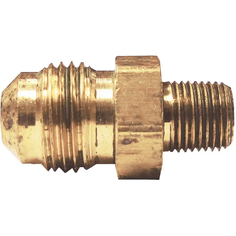 Do It Brass Male Flare Adapter – 5/8" × 1/2" 1