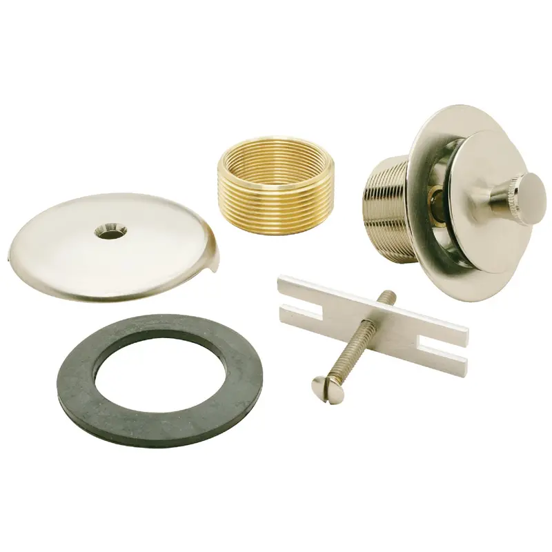Do It Brushed Nickel Roller Ball Bath Drain Trim Kit – Modern Bathroom Upgrade 1