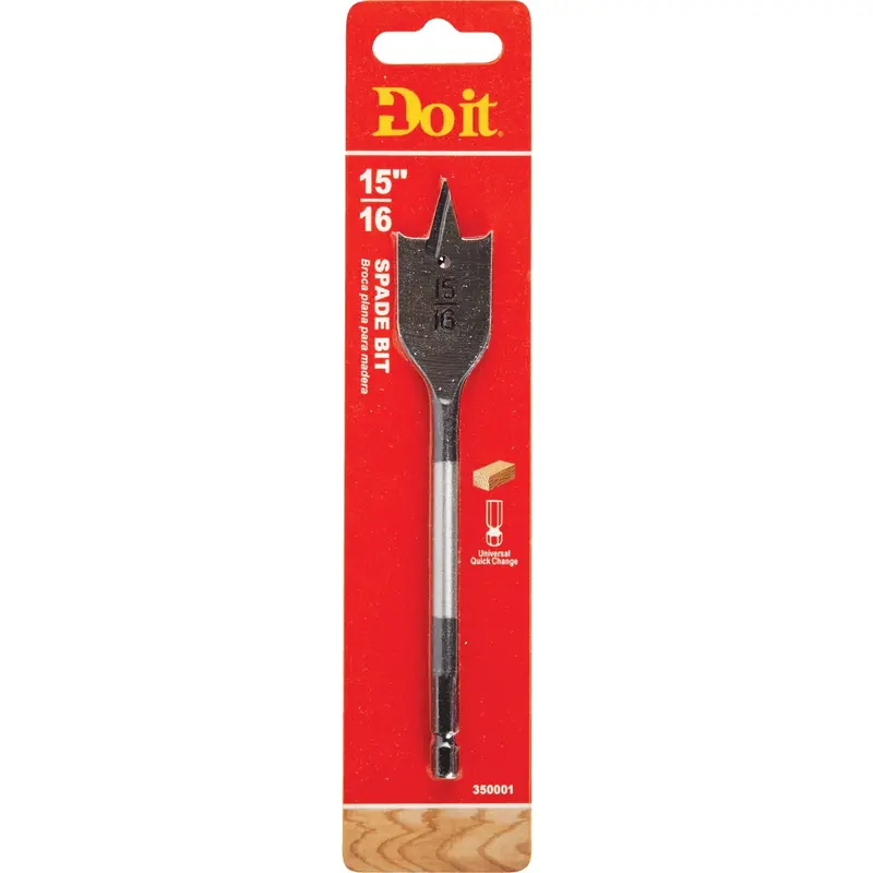 Do It Spade Bit – 15/16 In X 6-1/4 In Wood Boring Drill Bit For Clean Holes 1