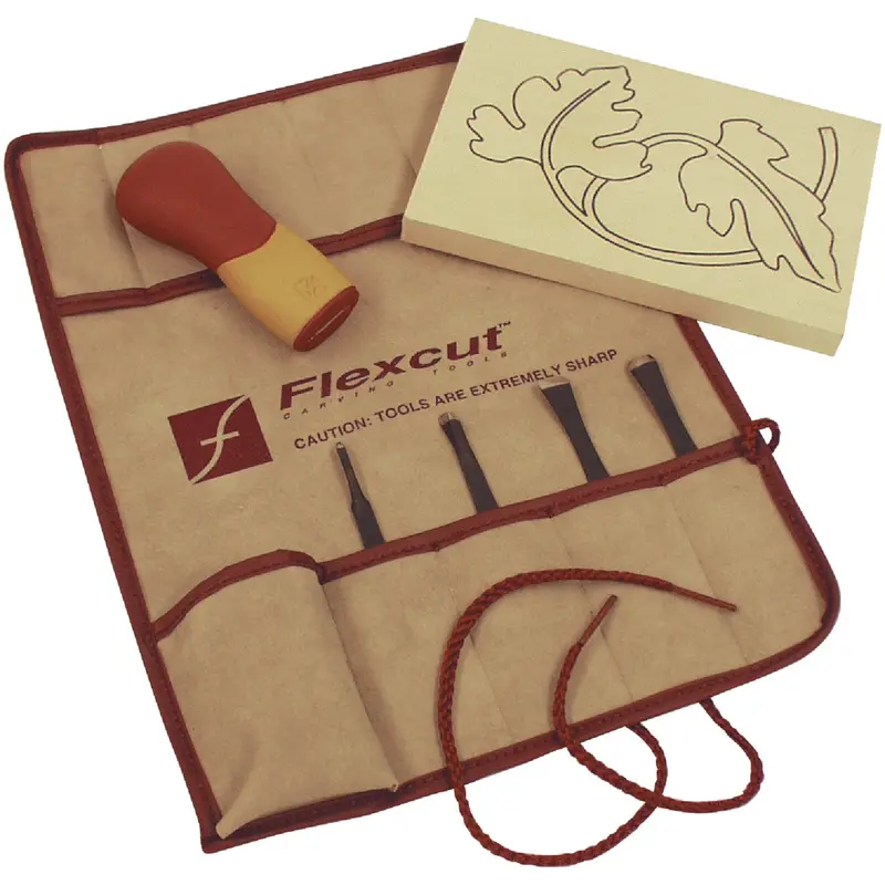 Flex Cut 5-Piece Precision Craft Carving Tool Set 1