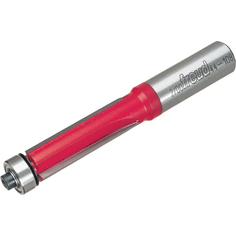 Freud 1/2 In. Carbide-Tipped 3-Flute Flush Trim Router Bit 1