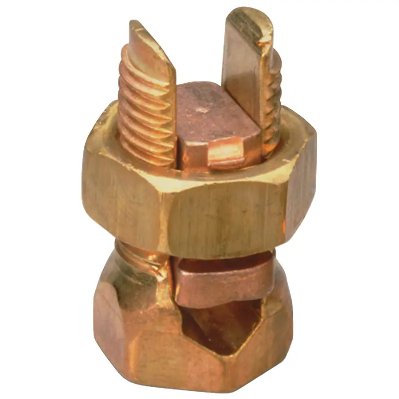 Gardner Bender Solid Copper Alloy Split Bolt Connector For #2–#000 Awg Wires 1