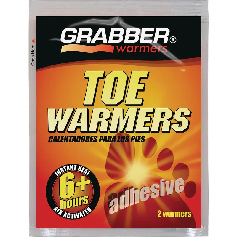 Grabber Universal Toe Warmers – One-Size Heat-Activated Inserts 1