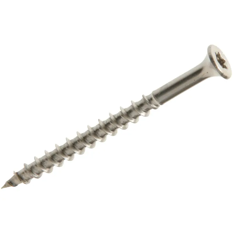 Grip-Rite Primeguard Max Stainless Steel Star Deck Screws – #8 X 1-5/8″, 88-Count Jar 1