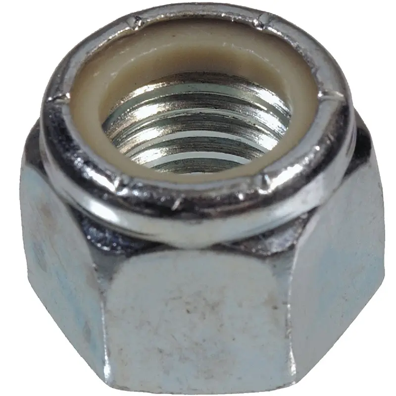 Hillman Nylon Insert Lock Nuts – 5/16 Inch, 18 Tpi, Steel (100-Pack) 1