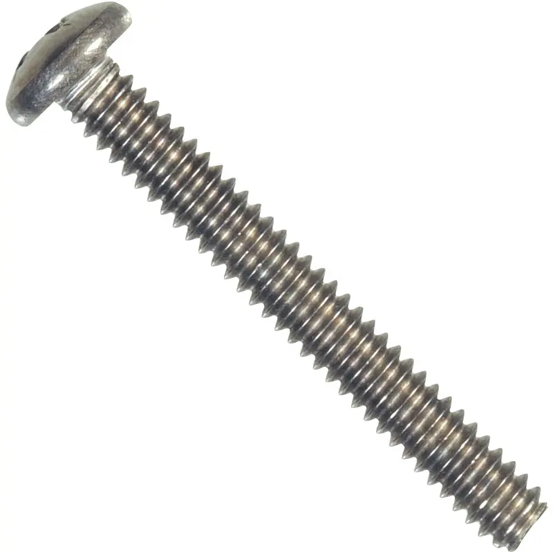 Hillman Pan Head Machine Screw – #10-24 X 3/4", Zinc-Plated, 100-Pack 1