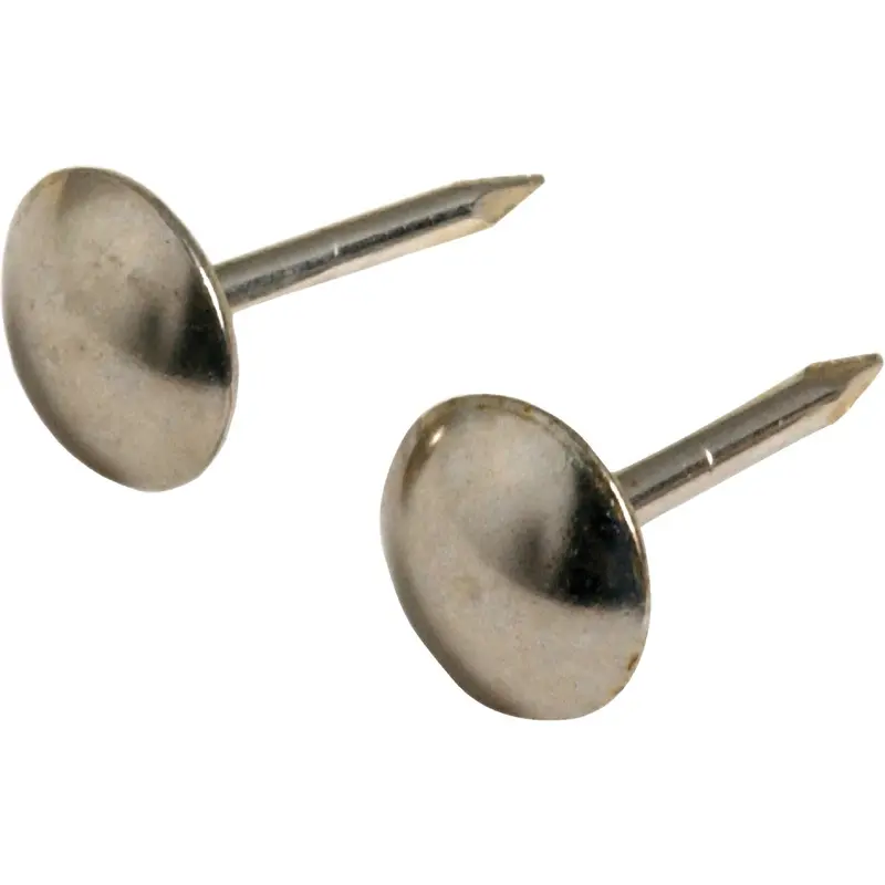 Hillman Round Head Furniture Nails – 1/2" X 16-Gauge Steel, 25-Pack 1