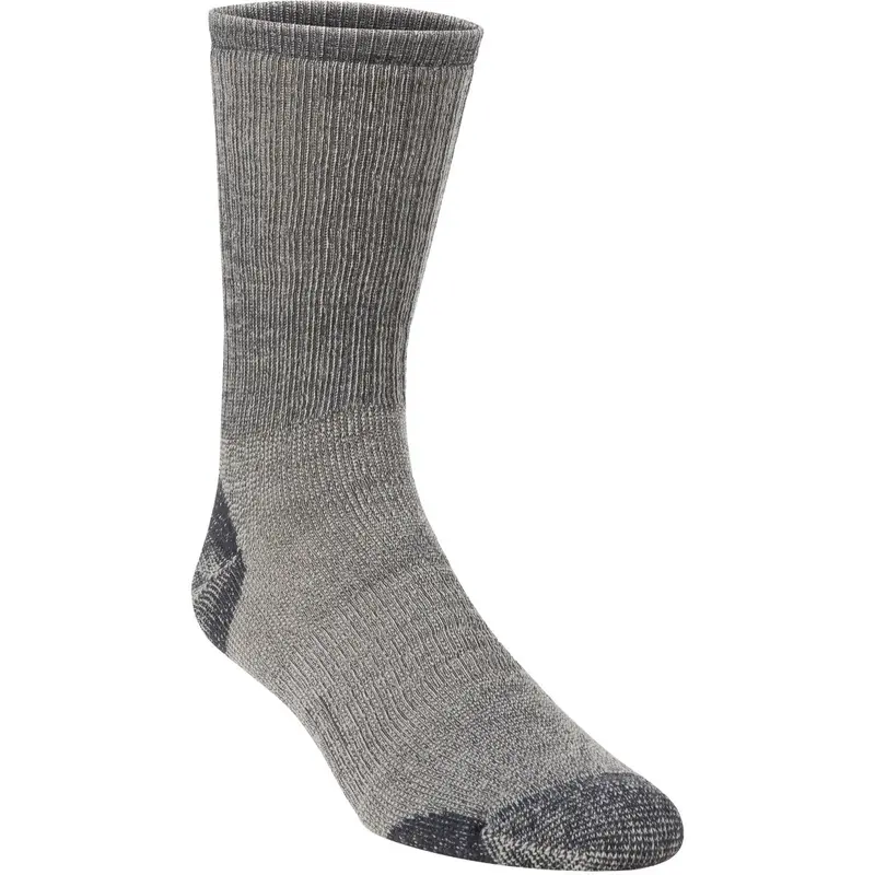 Hiwassee Trading Co. Men'S Xl Charcoal Hiking Crew Socks – Medium-Weight Performance Footwear 1