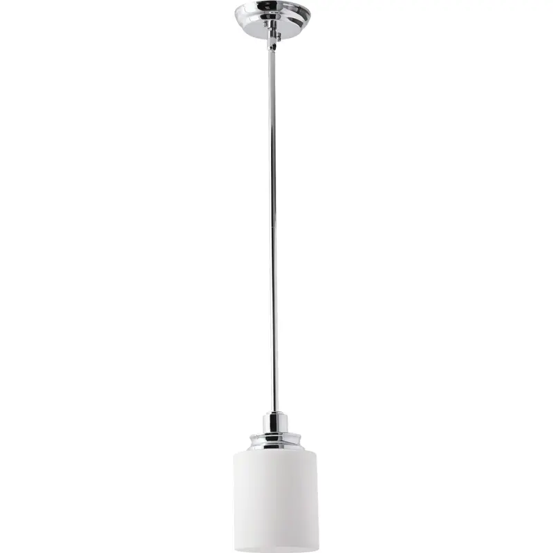 Home Impressions Crawford Single-Bulb Polished Chrome Pendant Light Fixture 1