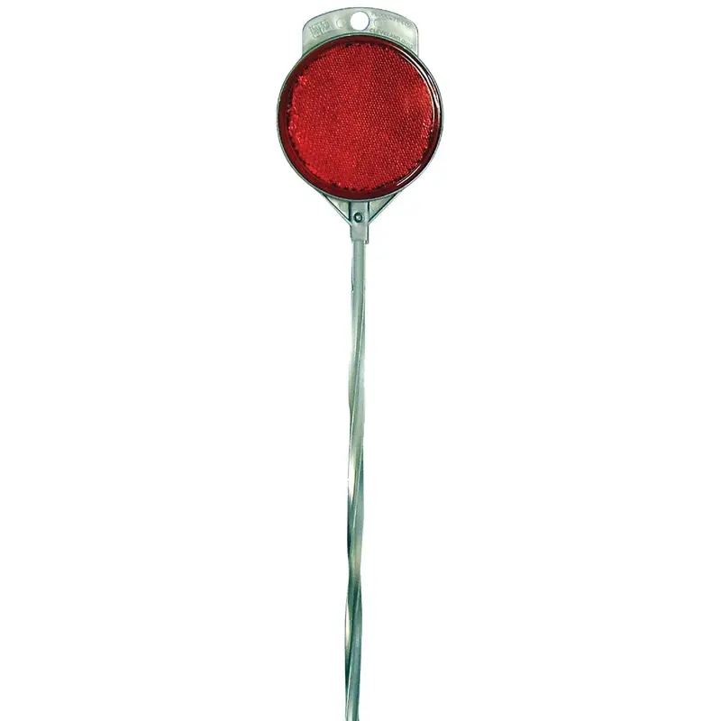 Hy-Ko 36-Inch Reflective Red Aluminum Driveway Marker For Snow And Visibility 1