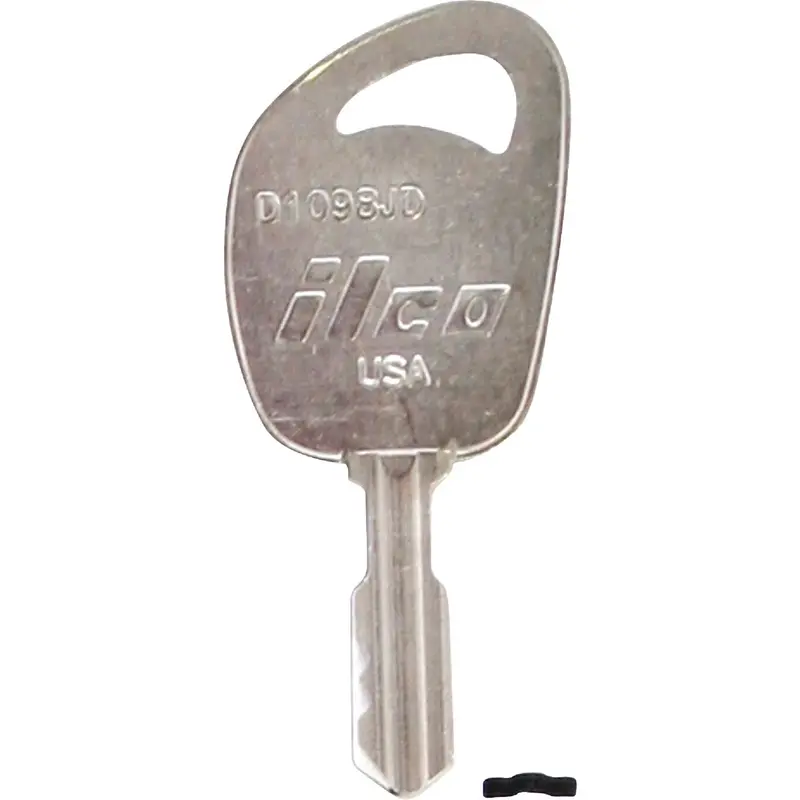Ilco Nickel-Plated John Deere Tractor Keys – 10-Pack 1