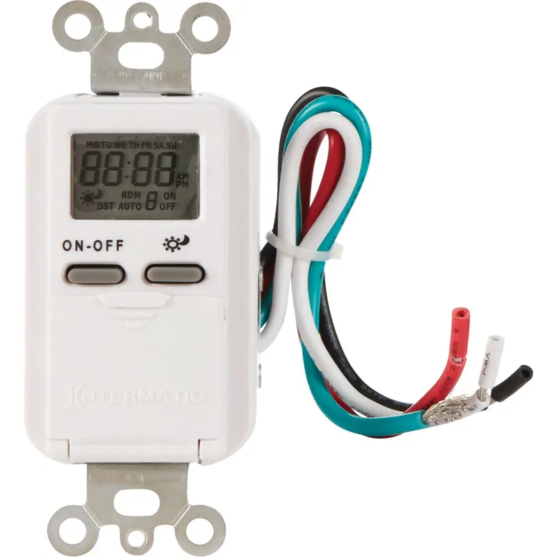 Intermatic 120V Electronic Countdown Timer – 15-Amp, 500-Watt Indoor/Outdoor Control 1