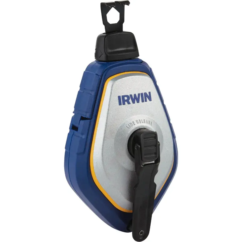 Irwin Strait-Line Speed-Line Pro Chalk Line Reel – 100-Foot Capacity 1