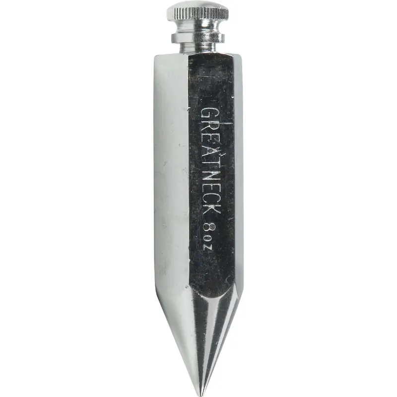 Johnson Level 8 Oz Steel Plumb Bob For Accurate Vertical Alignment 1