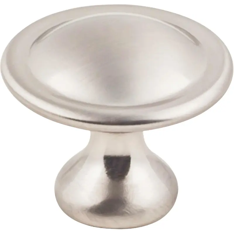 Kasaware Satin Nickel Cabinet Knobs – 1-1/8" Diameter Modern Pulls (4-Pack) 1