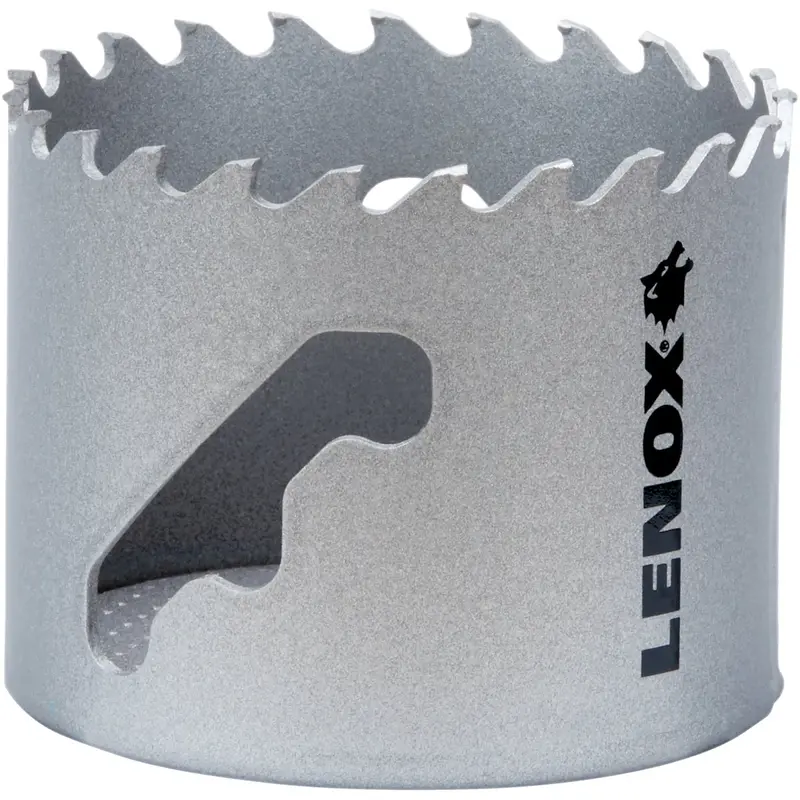 Lenox 2-1/8-Inch Carbide-Tipped Hole Saw With Speed Slot – For Wood, Metal, And Plastic 1