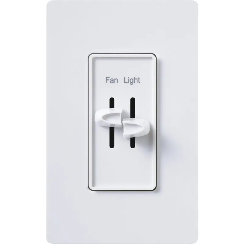 Lutron Skylark Incandescent Dimmer Switch – White Slide Control, Single-Pole 1