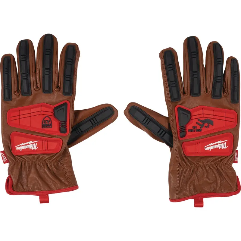 Milwaukee Impact Cut Level 3 Large Goatskin Work Gloves – Unisex Design 1