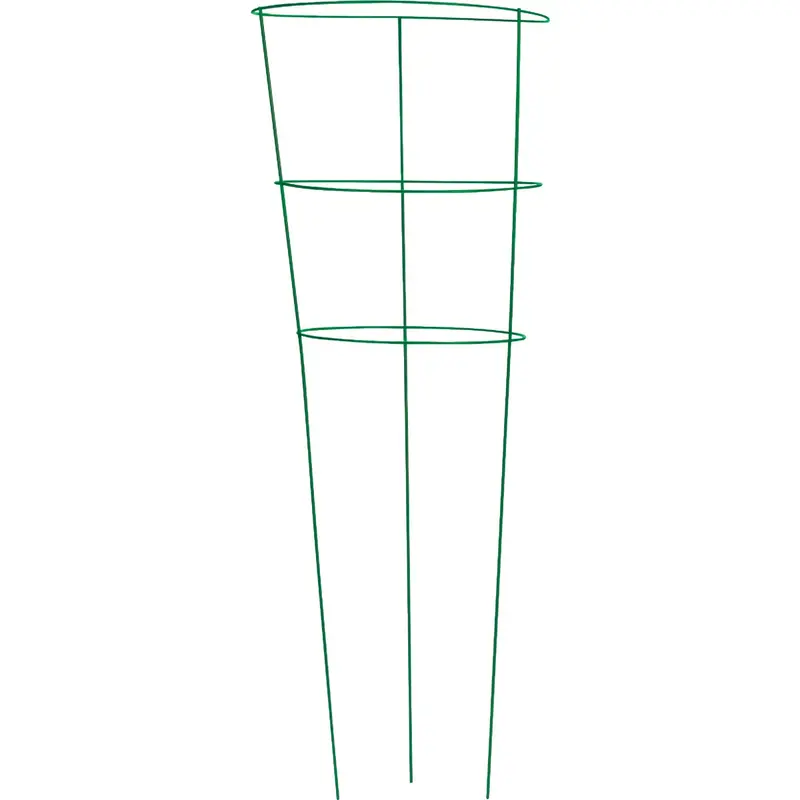 Panacea Heavy-Duty Tomato Cage – 42" Green Powder-Coated Welded Wire 1