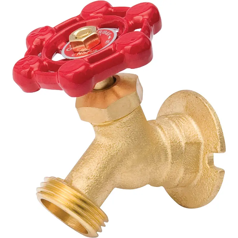 Proline Brass Lawn Sillcock – 1/2 In Fips X 3/4 In Mht Cast Iron Outdoor Faucet 1