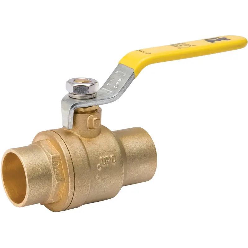 Proline Full-Port Brass Ball Valve – 1-1/4" S-Thread 1
