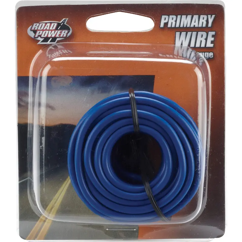 Road Power 17-Foot 14-Gauge Blue Pvc-Coated Primary Wire 1
