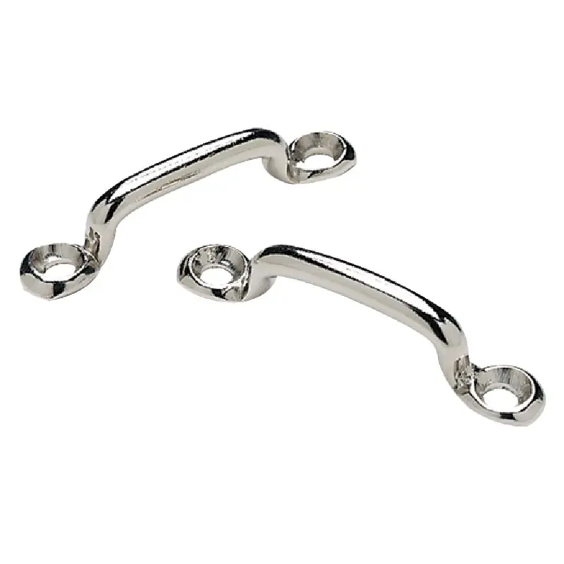 Seachoice Nickel-Plated Brass Battery Eye Strap – 2-11/16 In. L, 11/32 In. X 1-7/32 In. Id (2-Pack) 1