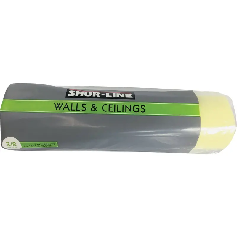 Shur-Line Foam Roller Cover – 9" Length, 3/8" Nap, Smooth/Semi-Smooth Finish 1