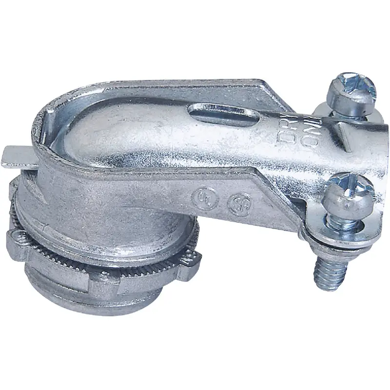 Sigma Electric Proconnex 90° Squeeze Conduit Connector – 3/8", Die-Cast Zinc 1