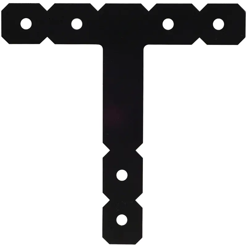 Simpson Strong-Tie Steel T-Strap Bracket – 2-Foot × 12-Inch × 12-Inch, 12-Gauge 1