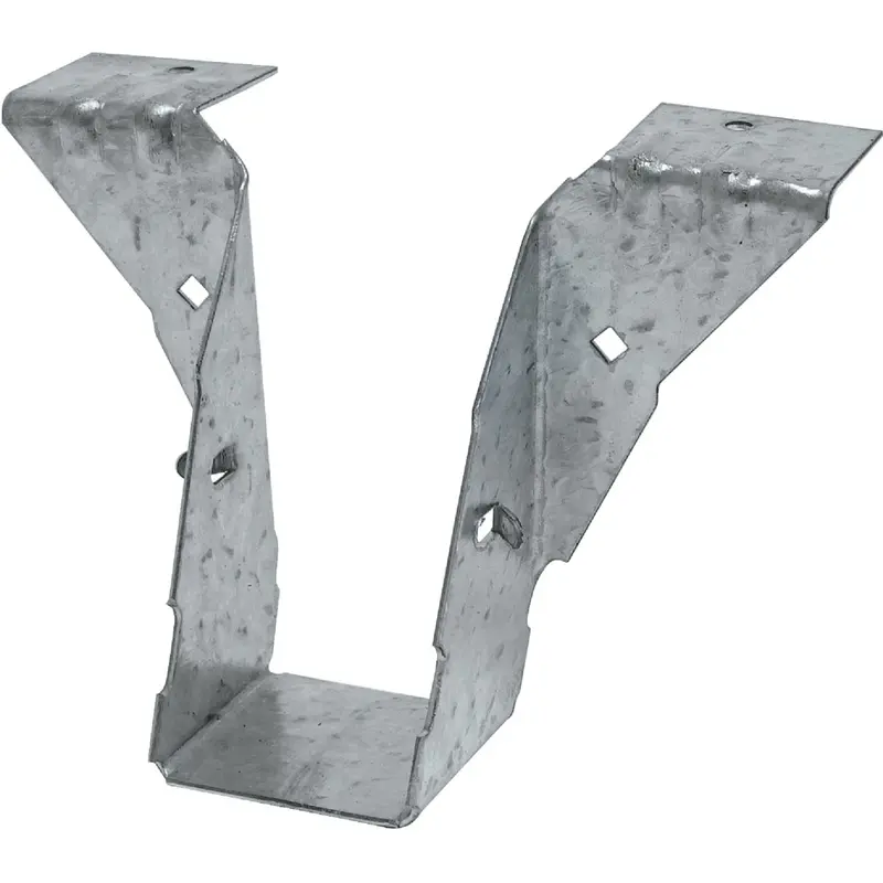 Simpson Strong-Tie Zmax Post Frame Hanger – 3-3/8" Length, 18-Gauge Galvanized Steel 1