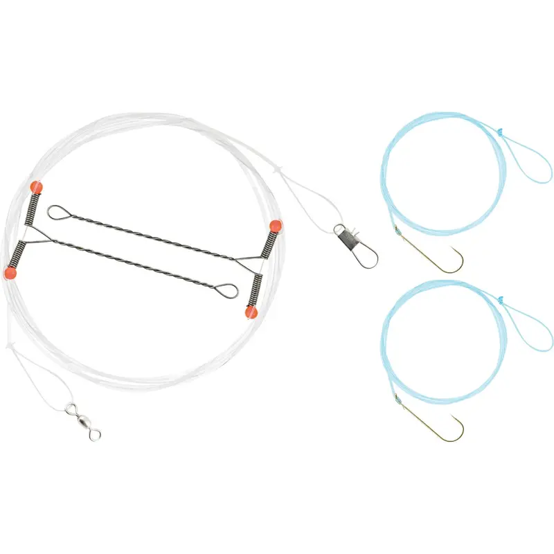 Southbend Crappie Rig Leader Hook – Size 4, 20-Lb. Test Strength, Pre-Attached Rig 1